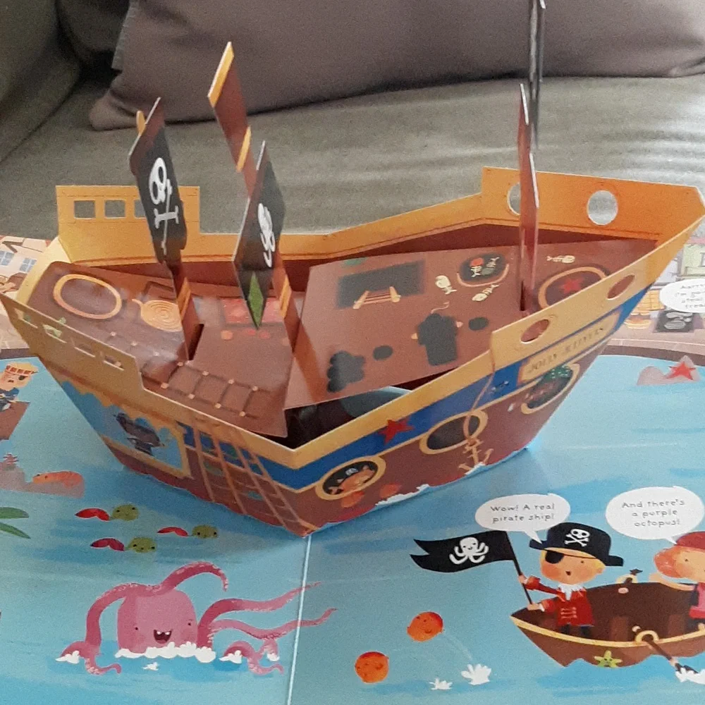 New Let's Be Pirates Pop-Up Book